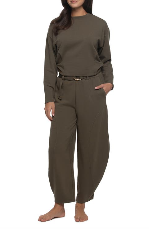 Emery Top and Barrel Pants Sleep Set
