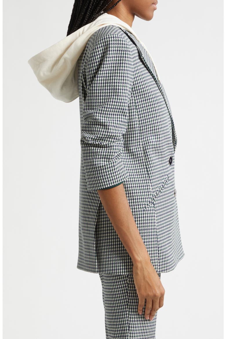 Rupert Dickey Jacket & French Terry Hoodie, Alternate, color, NAVY/ DARK PINE MULTI