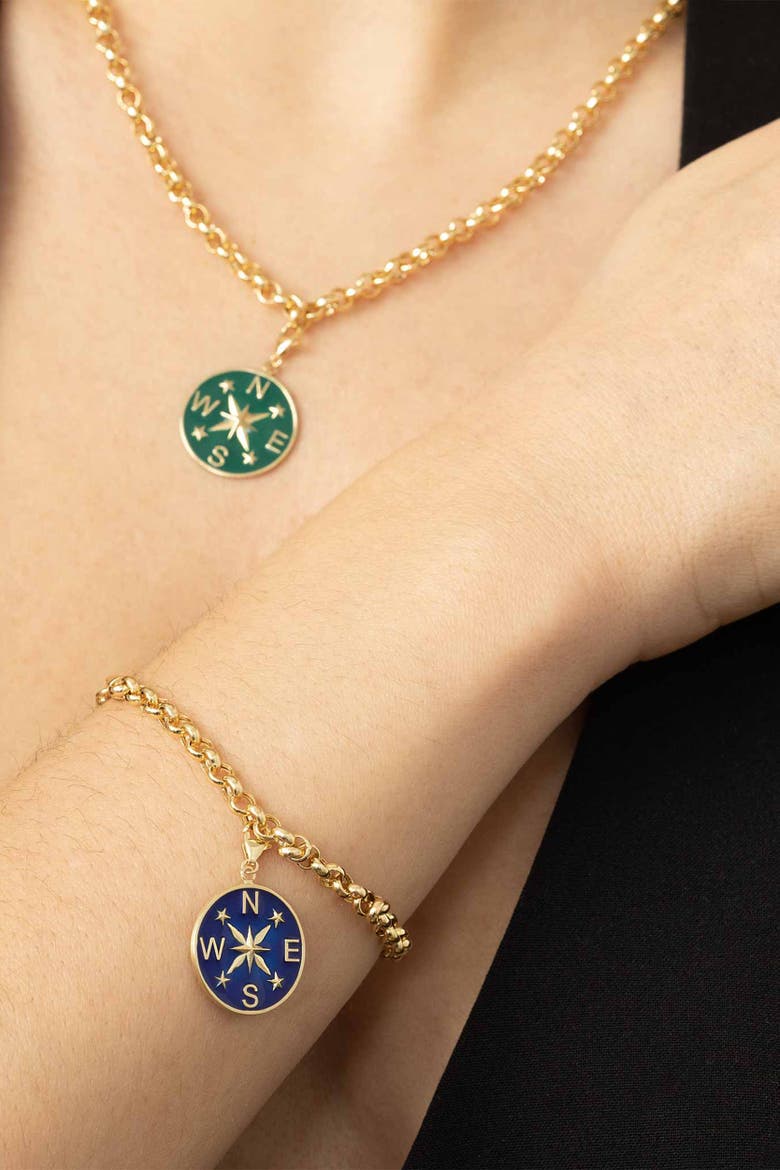 14K Gold Rimini Rolo Chain Necklace, Alternate, color, Yellow Gold