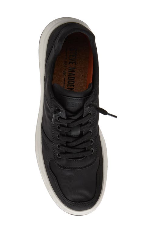 Steve Madden Nereo Sneaker In Black