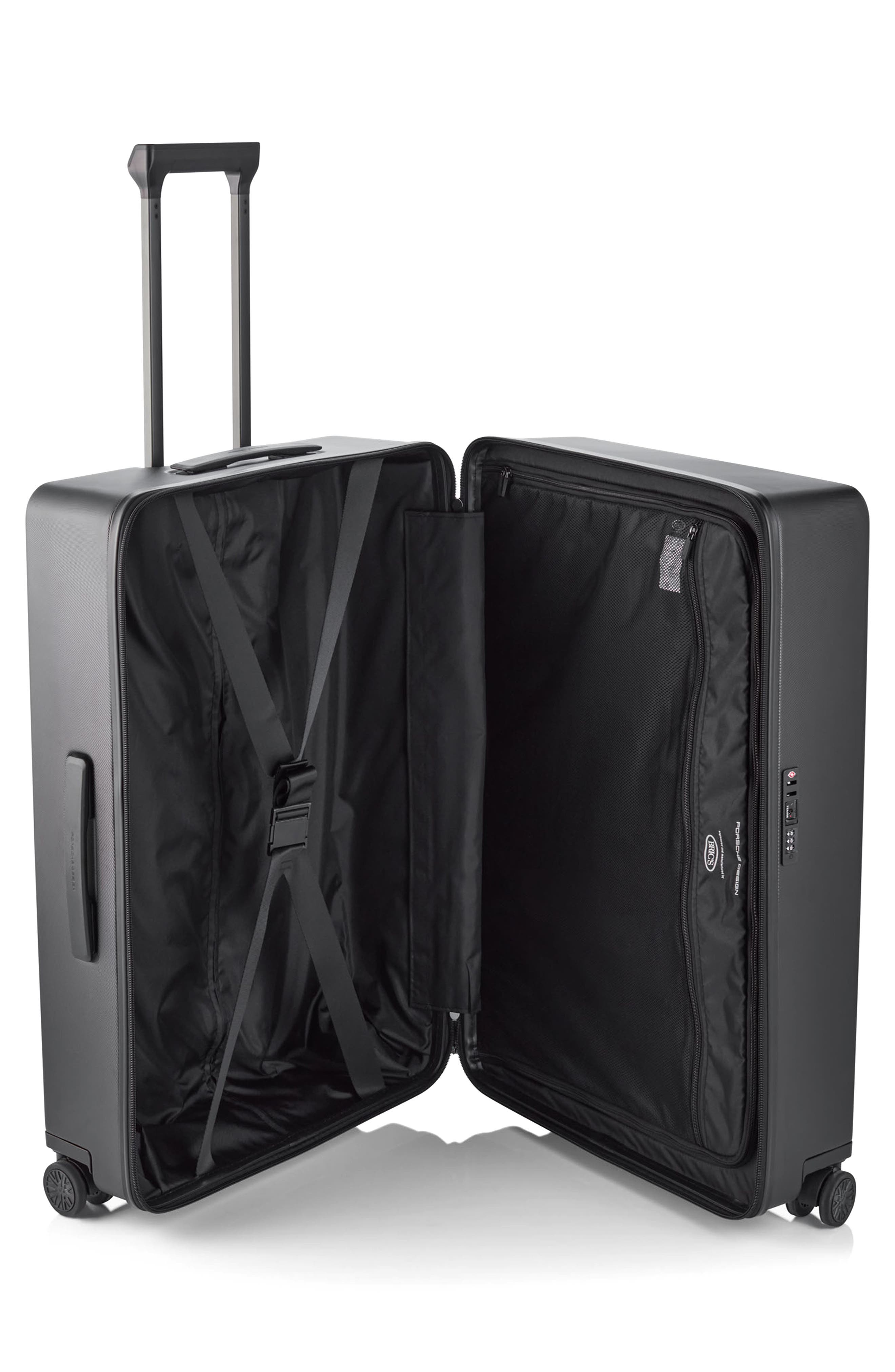 Porsche Design Voyager 30-Inch Hardside Spinner Suitcase, Alternate, color, Black Matte