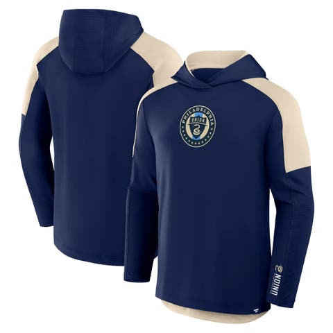 Men's Fanatics Navy Philadelphia Union Red Card Transitional Pullover Hoodie