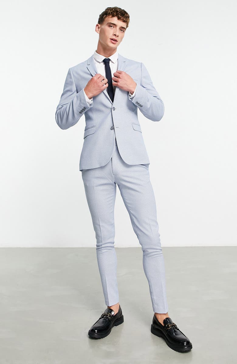 ASOS DESIGN Super Skinny Suit Jacket, Alternate, color, 