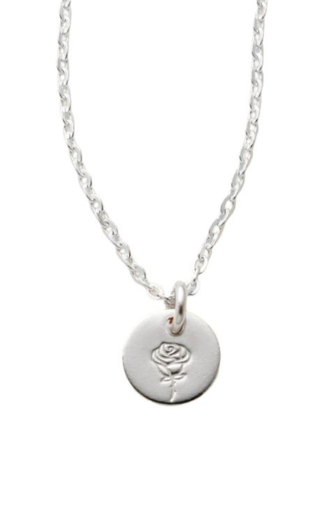 June Birth Flower Necklace