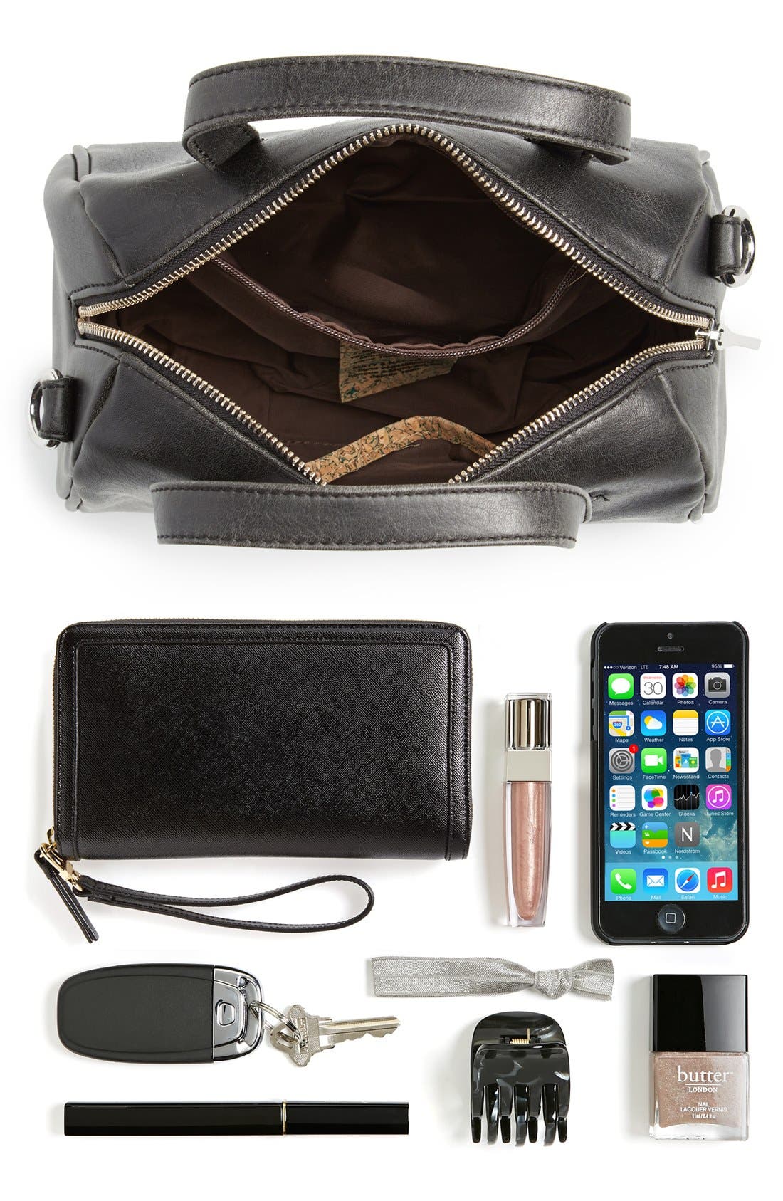 Matt & Nat 'Mini Mitsuko' Vegan Leather Satchel, Alternate, color, 