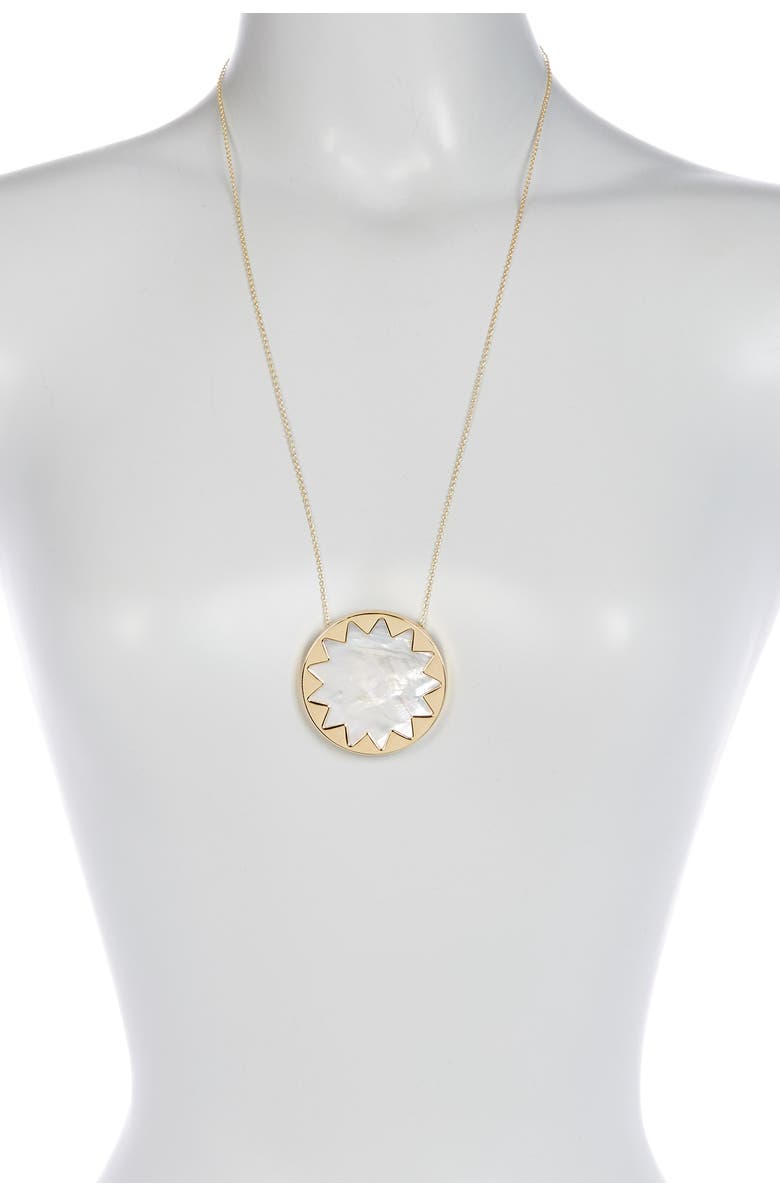 House of Harlow 1960 Sunburst Pendant Necklace, Alternate, color,