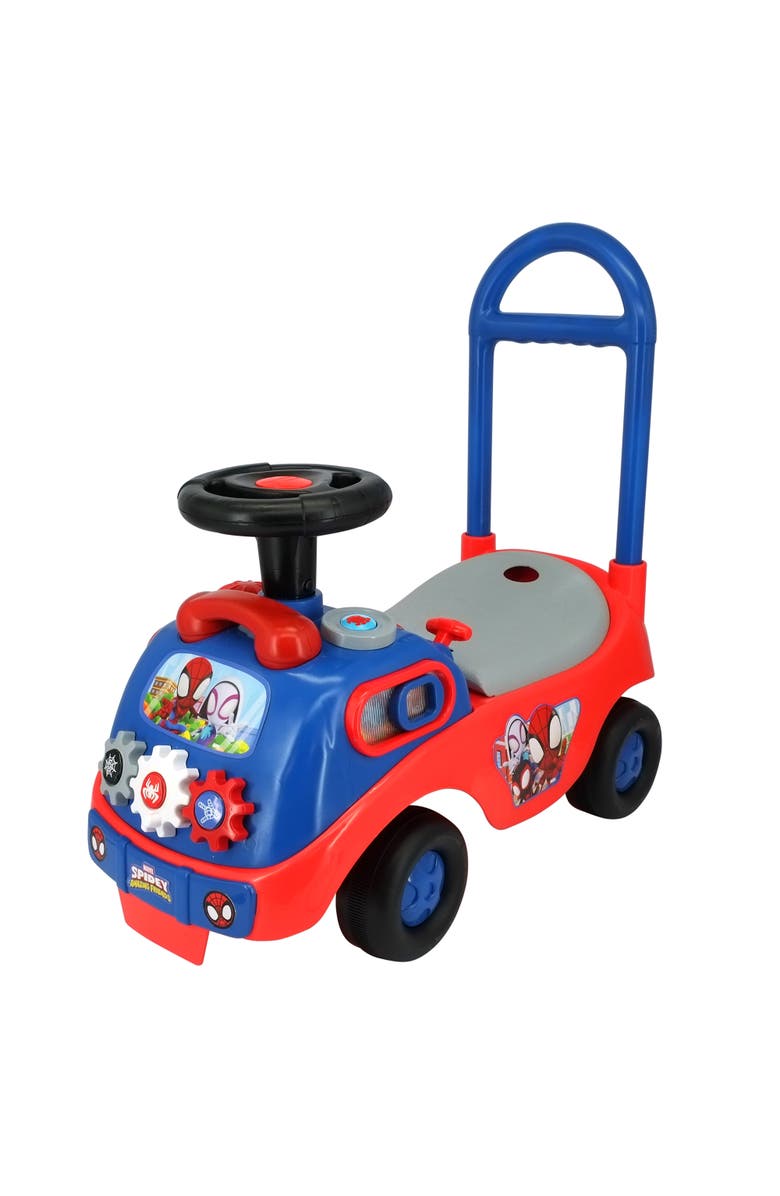 Kiddieland My First Activity Rideon Spidey Racer, Main, color, Multicolored