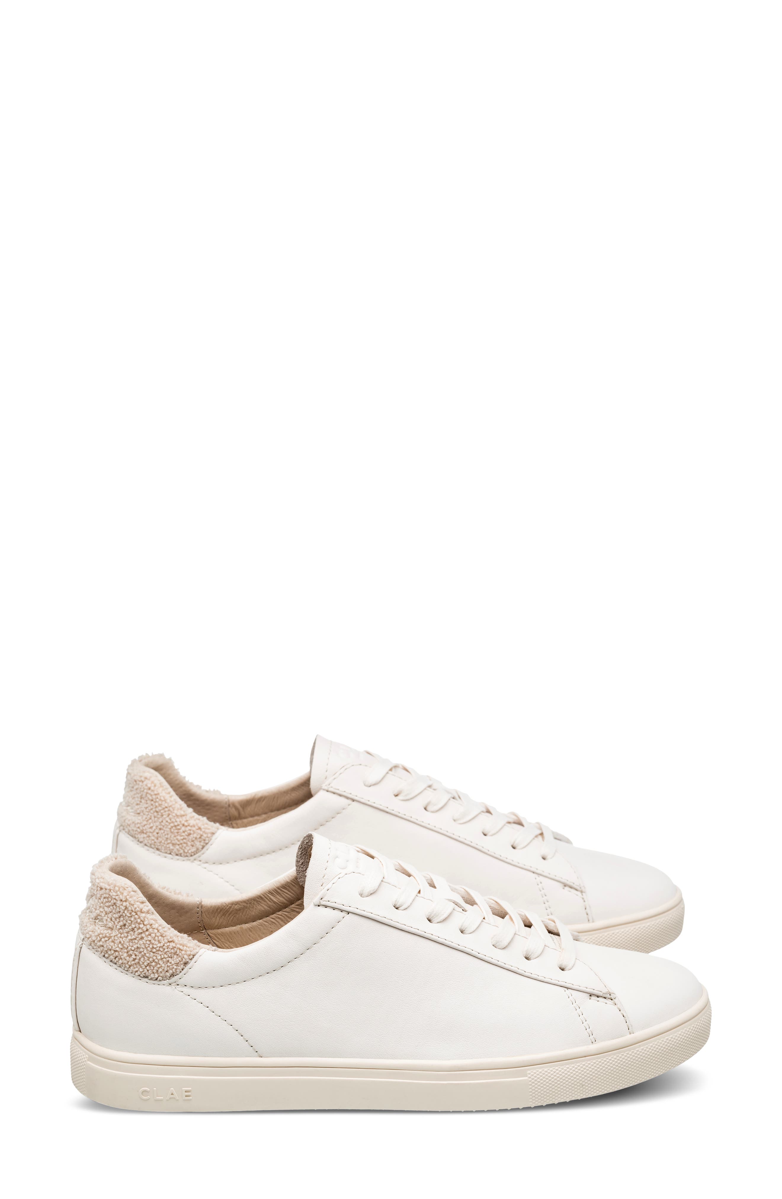 CLAE Bradley Sneaker, Alternate, color, Off-White Vanilla Terry