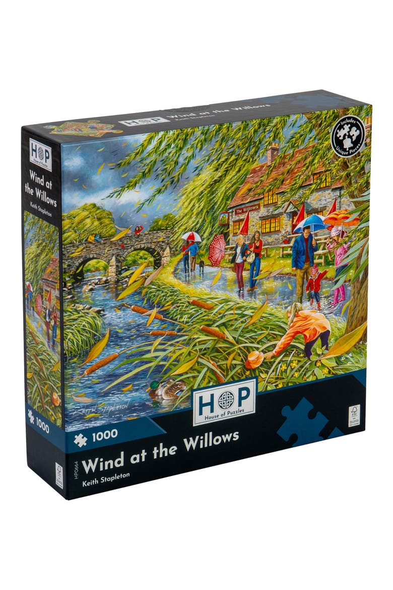 Wind at the Willows 1000-Piece Jigsaw Puzzle, Main, color, NONE