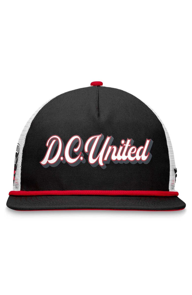 FANATICS Men's Fanatics Branded Black/White D.C. United True Classic Golf Snapback Hat, Alternate, color, 