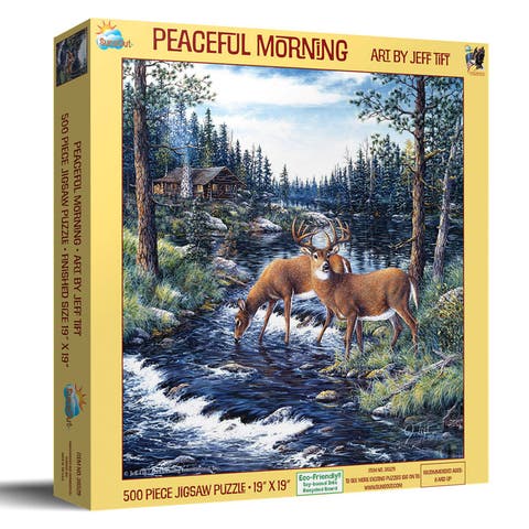 Peaceful Morning 500 piece Jigsaw Puzzle for Adults