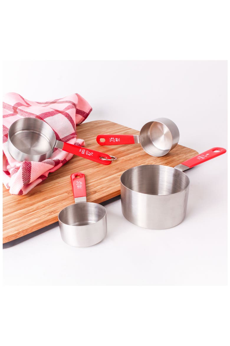 8-Piece Measuring Cups & Spoons Set, Alternate, color, MULTICOLOR
