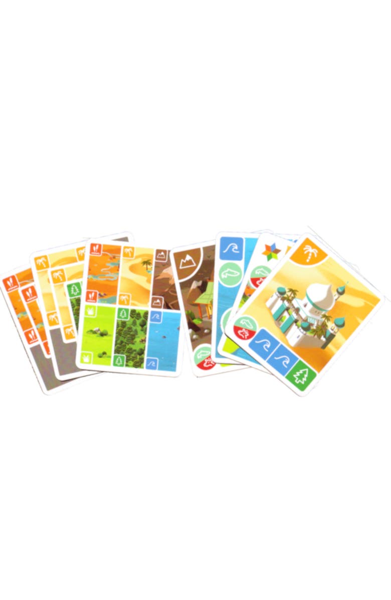 Tiki Gaia Fast Paced Tile Game, Alternate, color, Multicolored