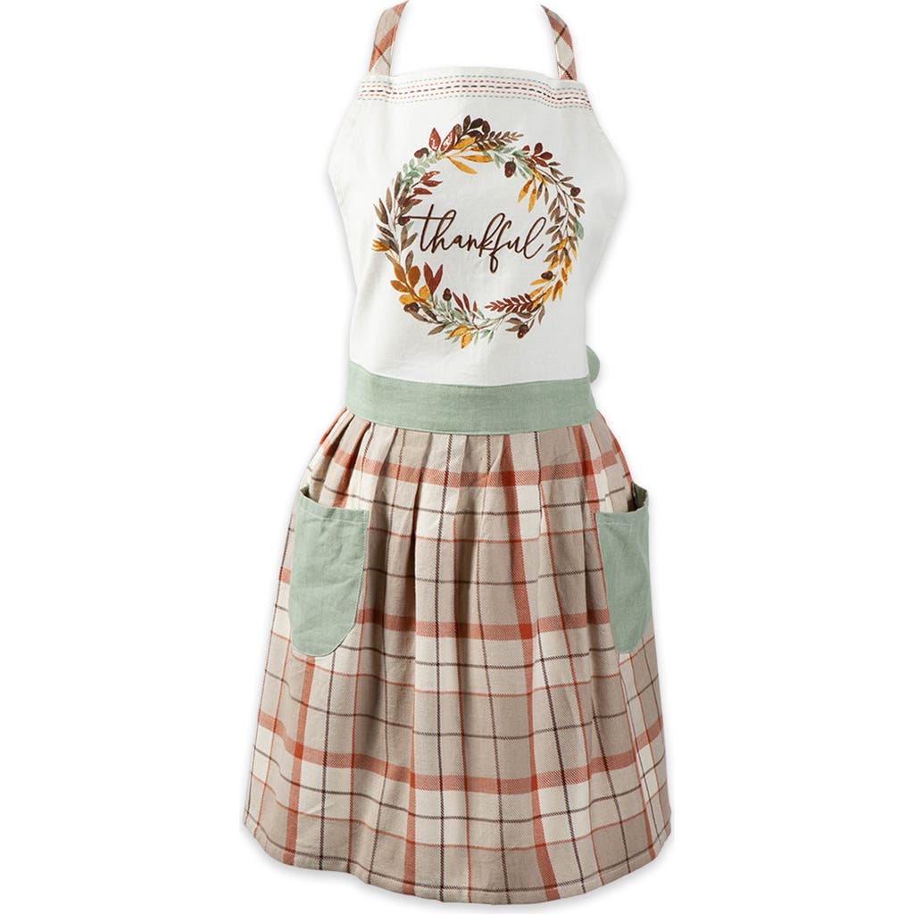 Dii Autumn Cotton Skirt Apron In Multi