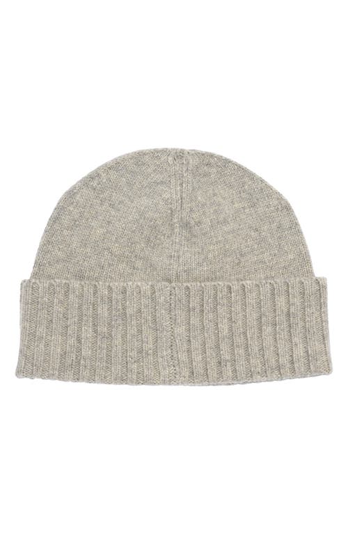 Polo Ralph Lauren Flag Wool Blend Beanie In Gray