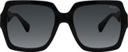 Moschino 56mm Square Sunglasses