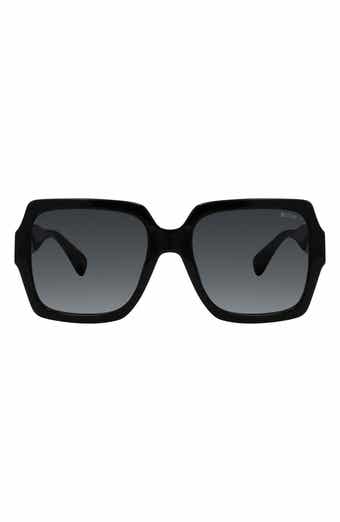 Moschino 56mm Square Sunglasses