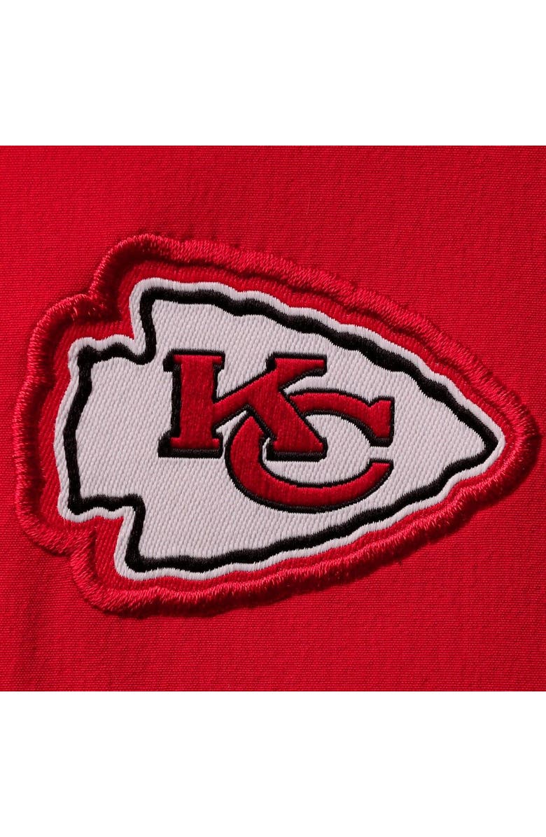 Nike Men's Nike Red Kansas City Chiefs Sideline Coaches Short Sleeve Quarter-Zip Jacket, Alternate, color,
