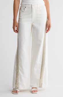 TWP Almost Famous Side Sequin Jeans