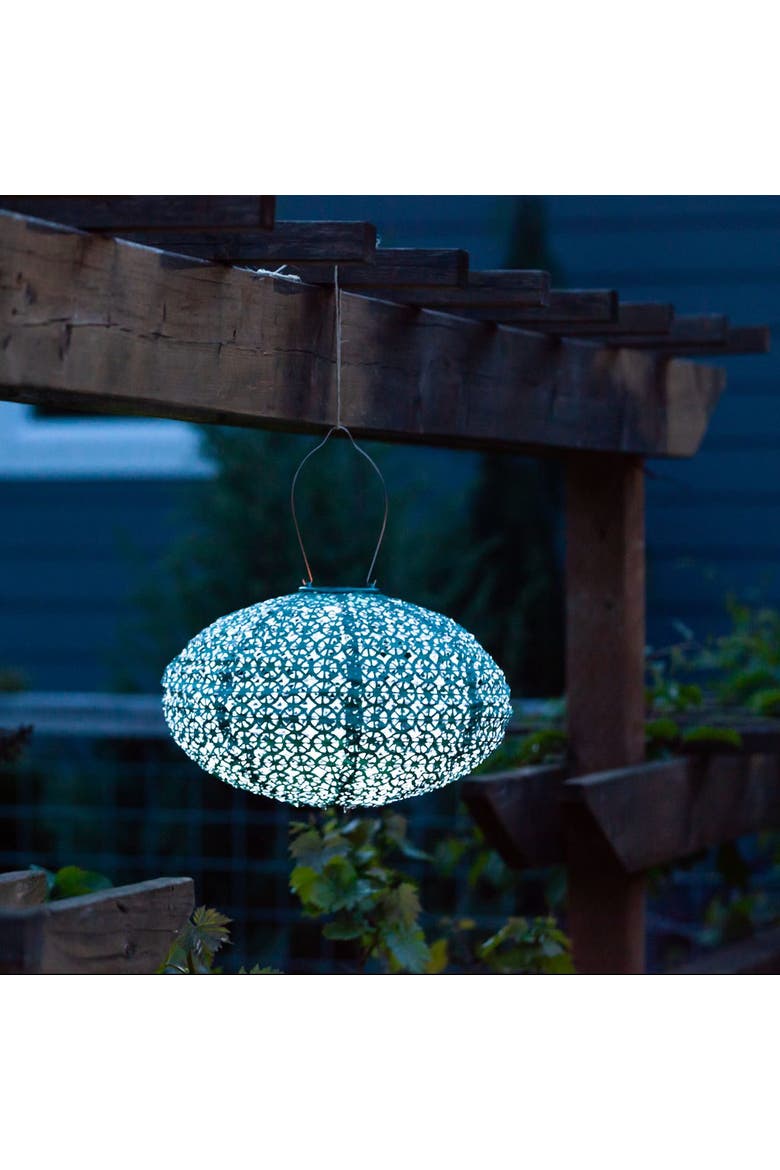 Soji Stella - Oval Solar Lantern, Alternate, color, Green