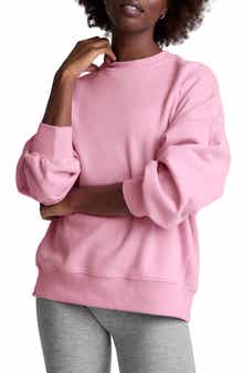 Beyond Yoga Solstice Oversize Cotton Blend Sweatshirt