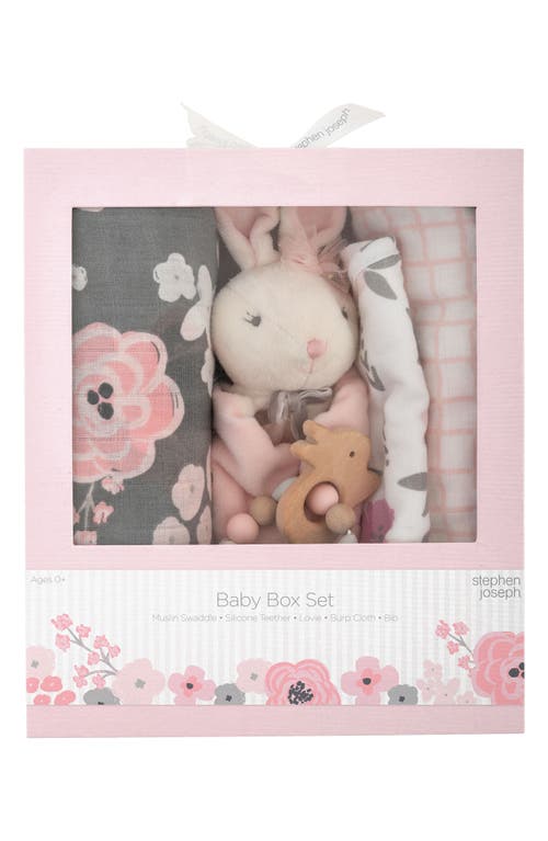 Stephen Joseph Baby Gift Box Set In Gray