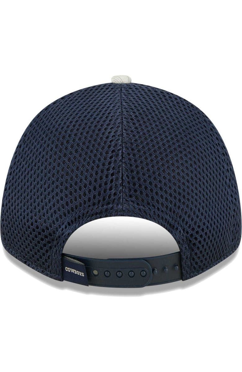 New Era Men's New Era Gray/Navy Dallas Cowboys Active 9FORTY Adjustable Snapback Hat, Alternate, color, 