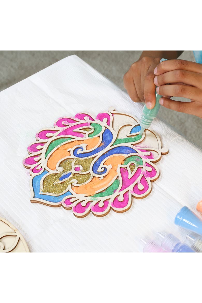 2-in-1 Sensory Fun with Sand and Paint, Alternate, color, Multi-color