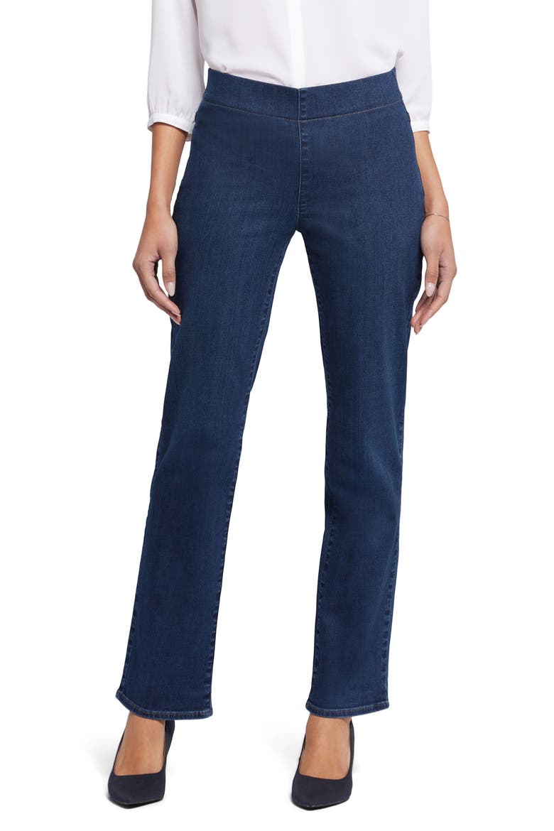 Bailey Pull-On Relaxed Straight Leg Jeans, Main, color, PALACE