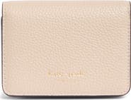 Kate Spade New York ava colorblock pebble leather bifold card case