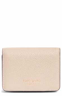 ava colorblock pebble leather bifold card case