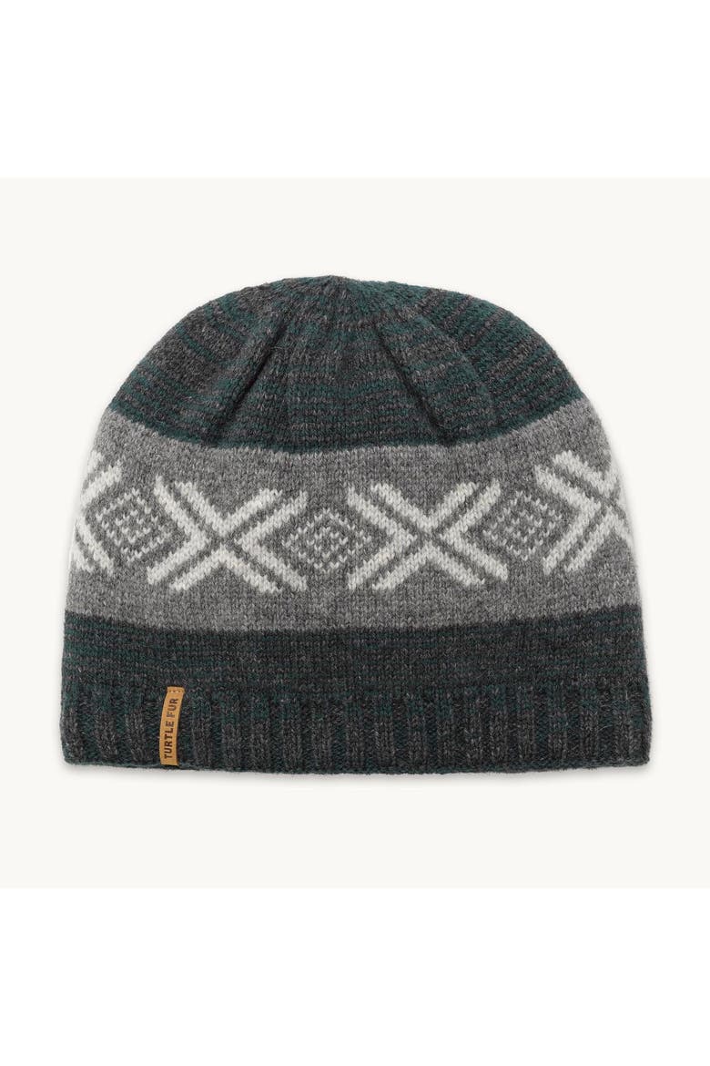 Lambswool McKenzo Beanie, Main, color, Forest