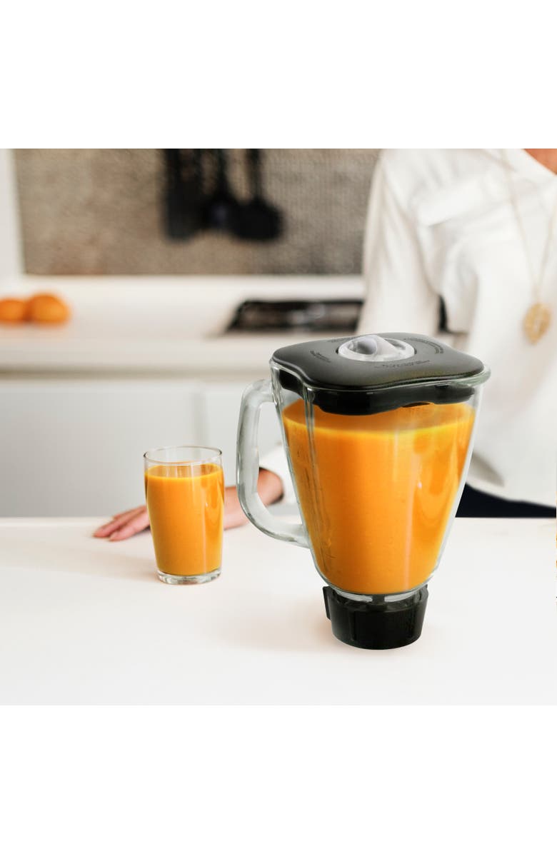 Better Chef 6 Piece 59 Oz Square Blender Glass Jar Replacement Kit, Alternate, color, Clear