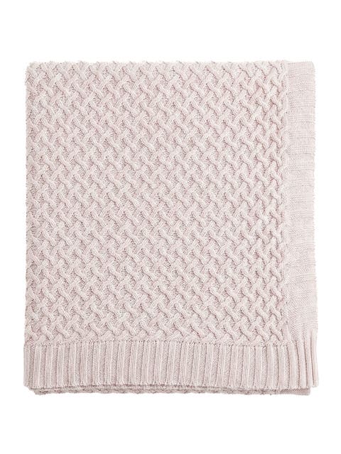 Cable Knit Throw