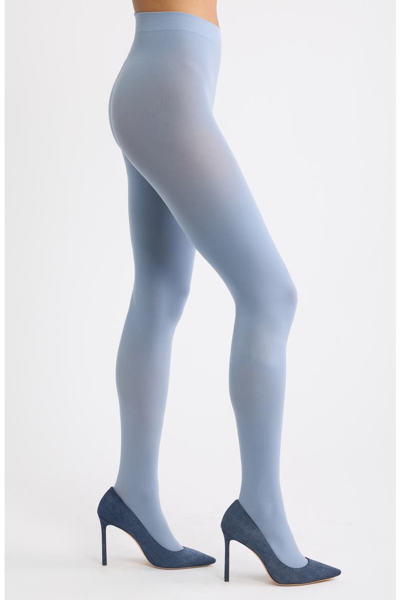 Everyday Assorted 2-Pack Sheer & Opaque Tights, Main, color, BLUE BLIZZARD