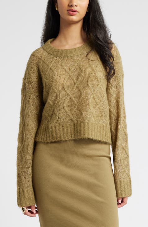 Nordstrom green sweater best sale