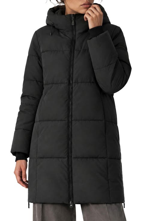 Caithlyn Water Resistant Hooded Puffer Parka