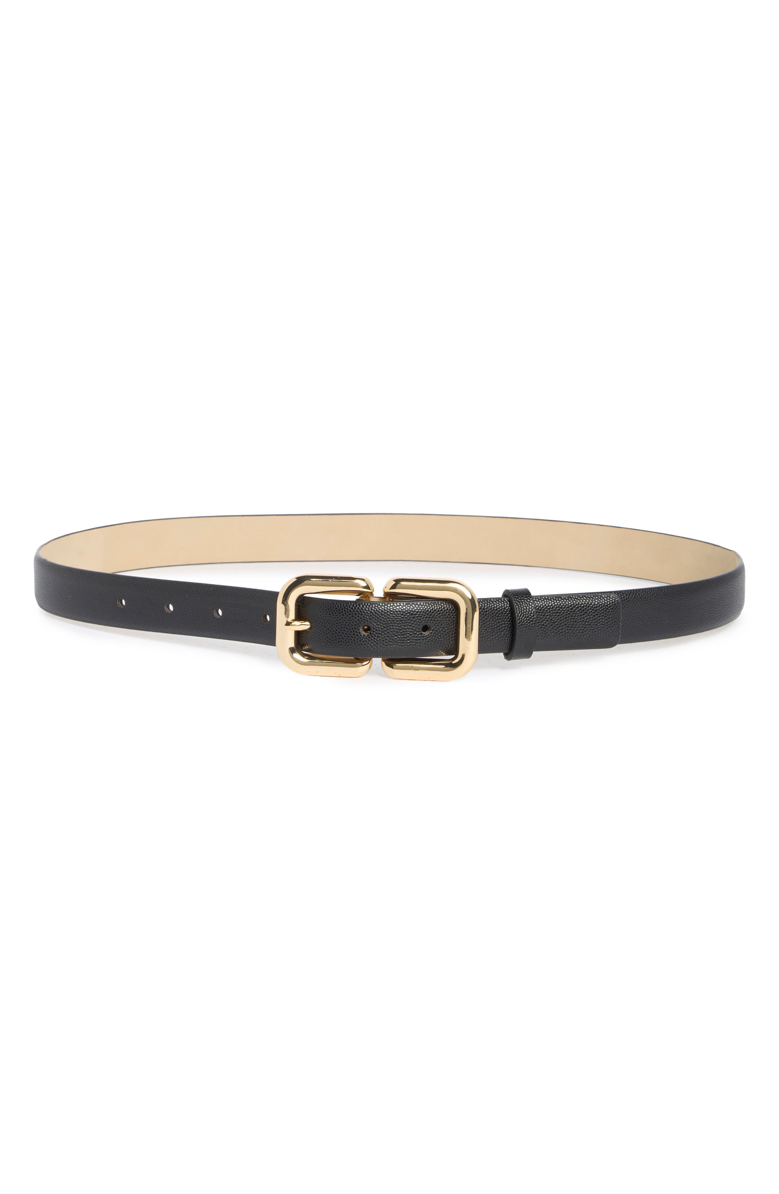 Steve Madden Double Buckle Belt