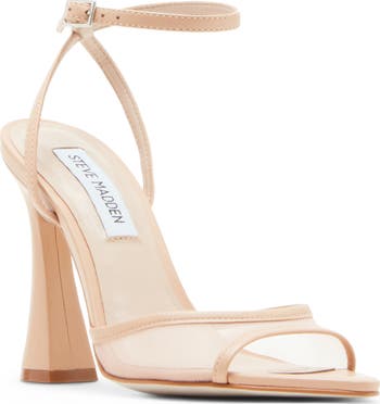 【レディース】Steve Madden Beki Ankle Strap サンダル Amazon.com | Steve Madden Women's Beki Heeled Sandal, Black