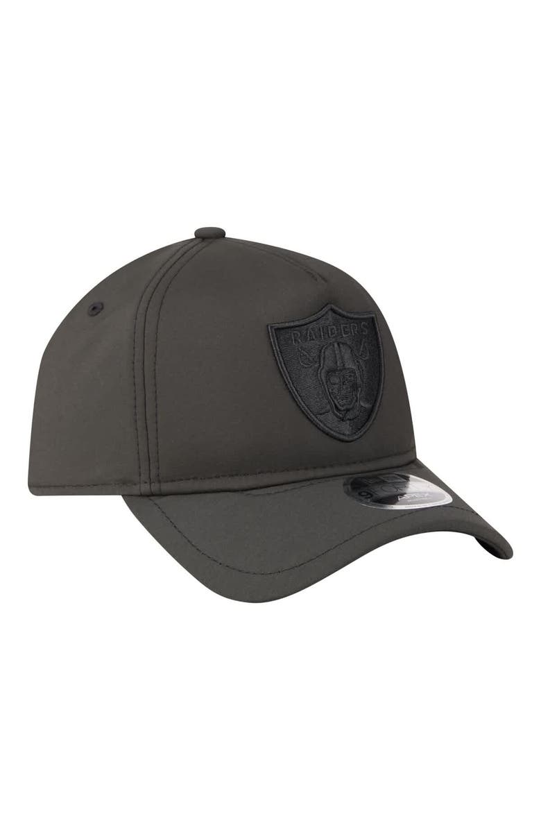 New Era Men's New Era Black Las Vegas Raiders Apex 9FORTY Adjustable Hat, Alternate, color, Black