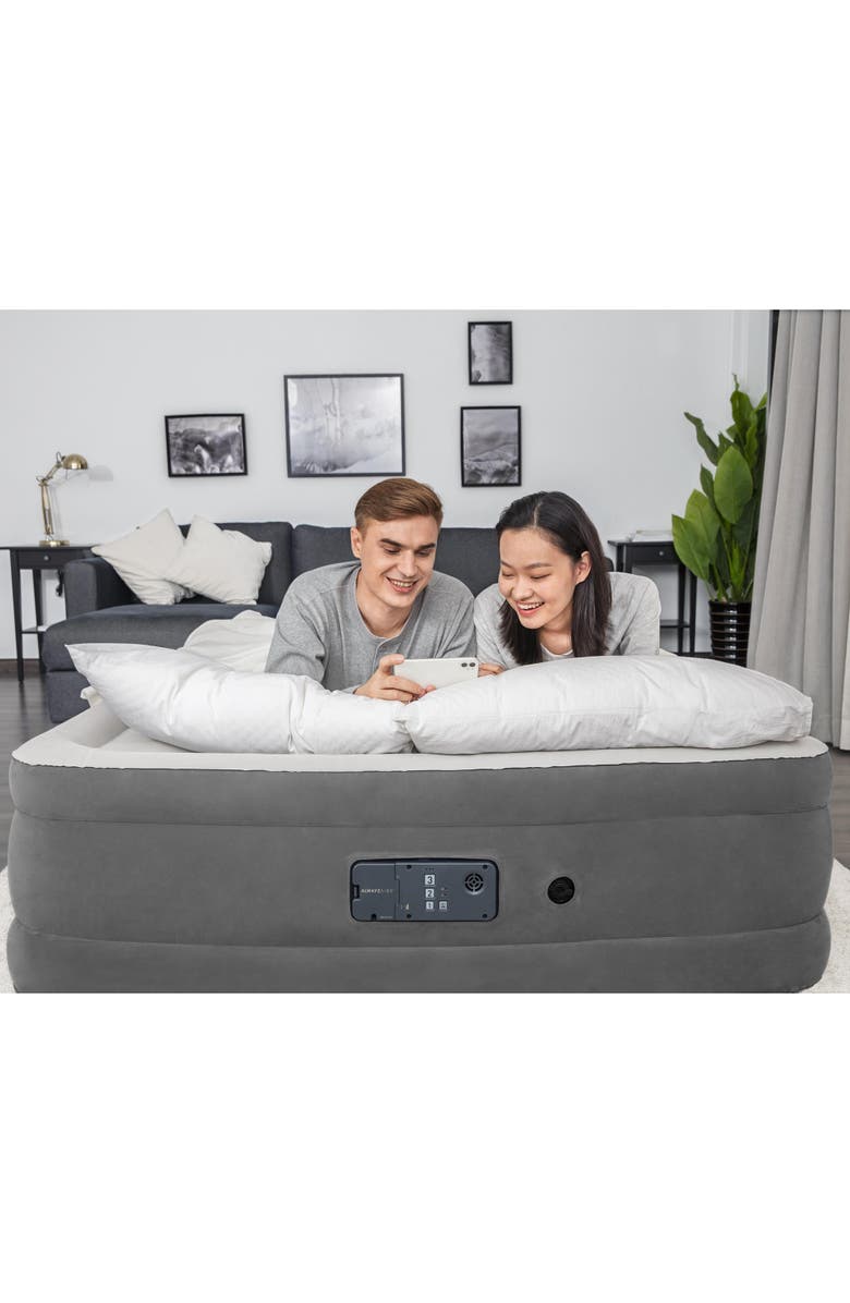 Sealy 18" Queen Airbed, Builtin Comfort Pump, Adjustable Firmness, Alternate, color,