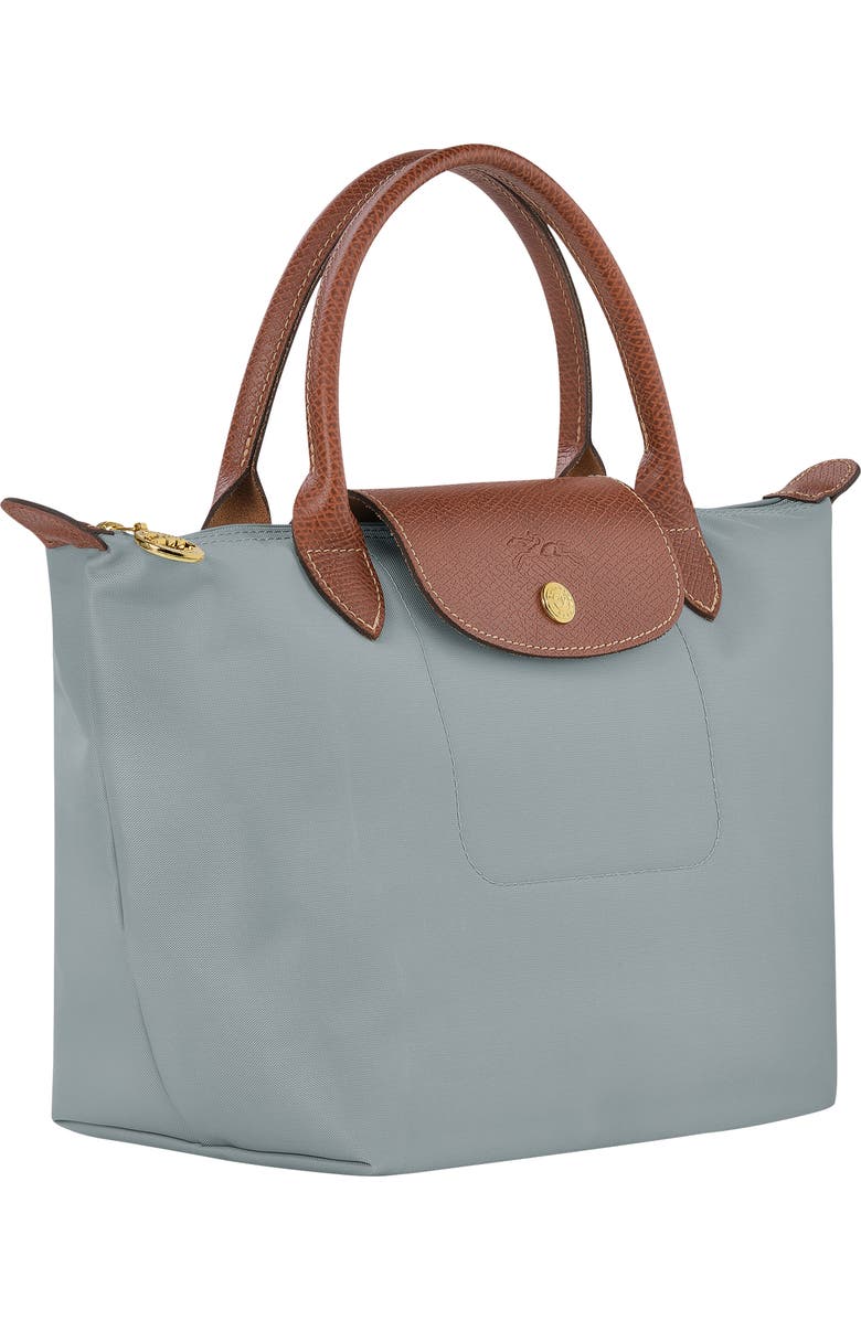 Longchamp Small Le Pliage Original Top Handle Bag, Alternate, color, Steel