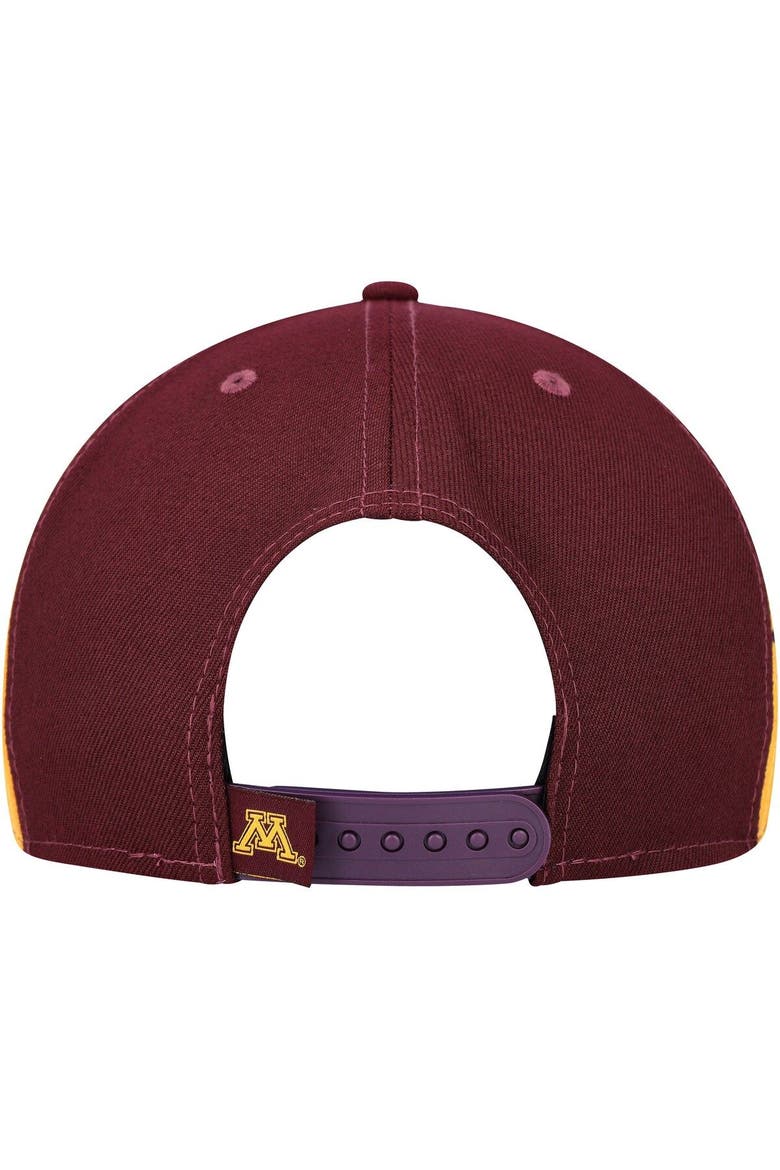 Men's New Era  Maroon Minnesota Golden Gophers Outright 9FIFTY Snapback Hat, Alternate, color, Maroon