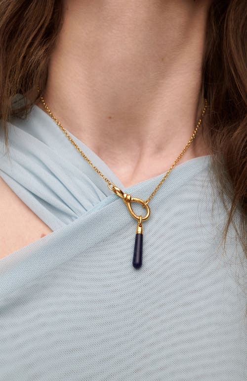 Pdpaola Sodalite Large Drop Pendant In Sodalite
