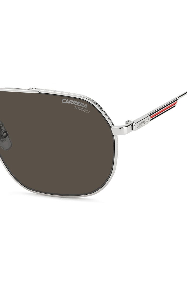 Carrera Eyewear 58mm Aviator Sunglasses, Alternate, color, 