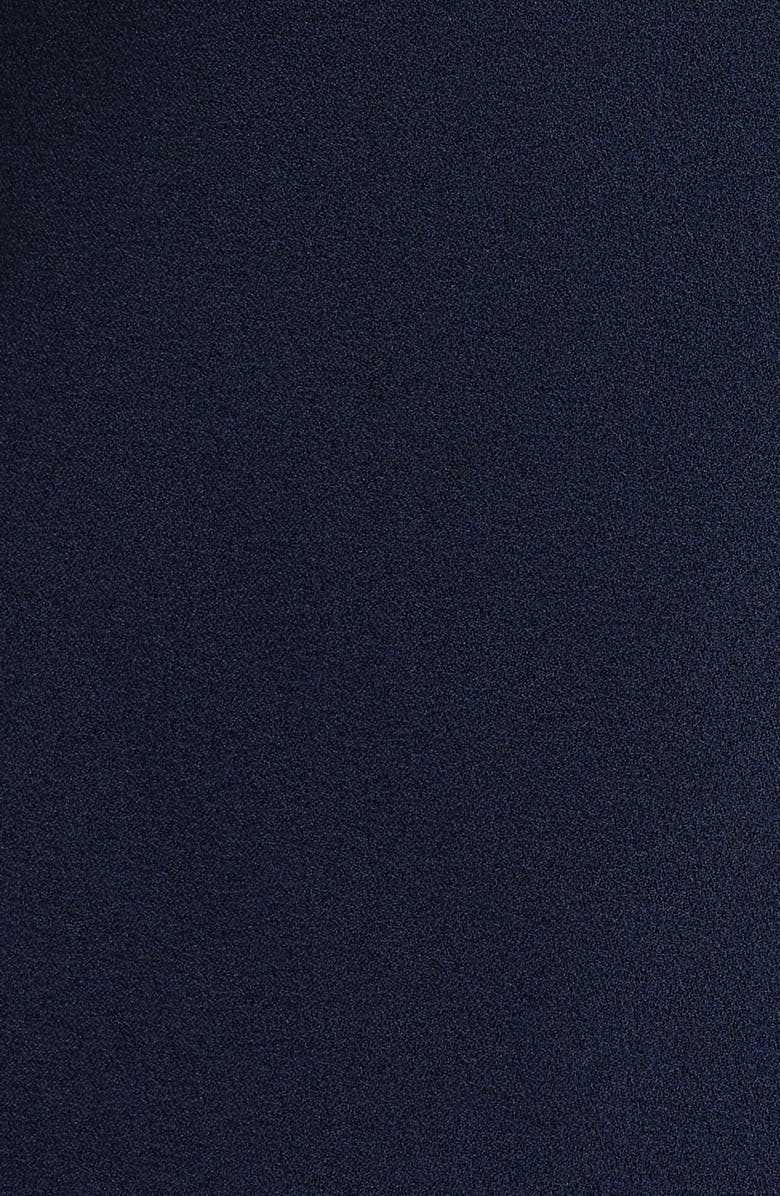 Tahari ASL One-Button Blazer, Alternate, color, Deep Navy