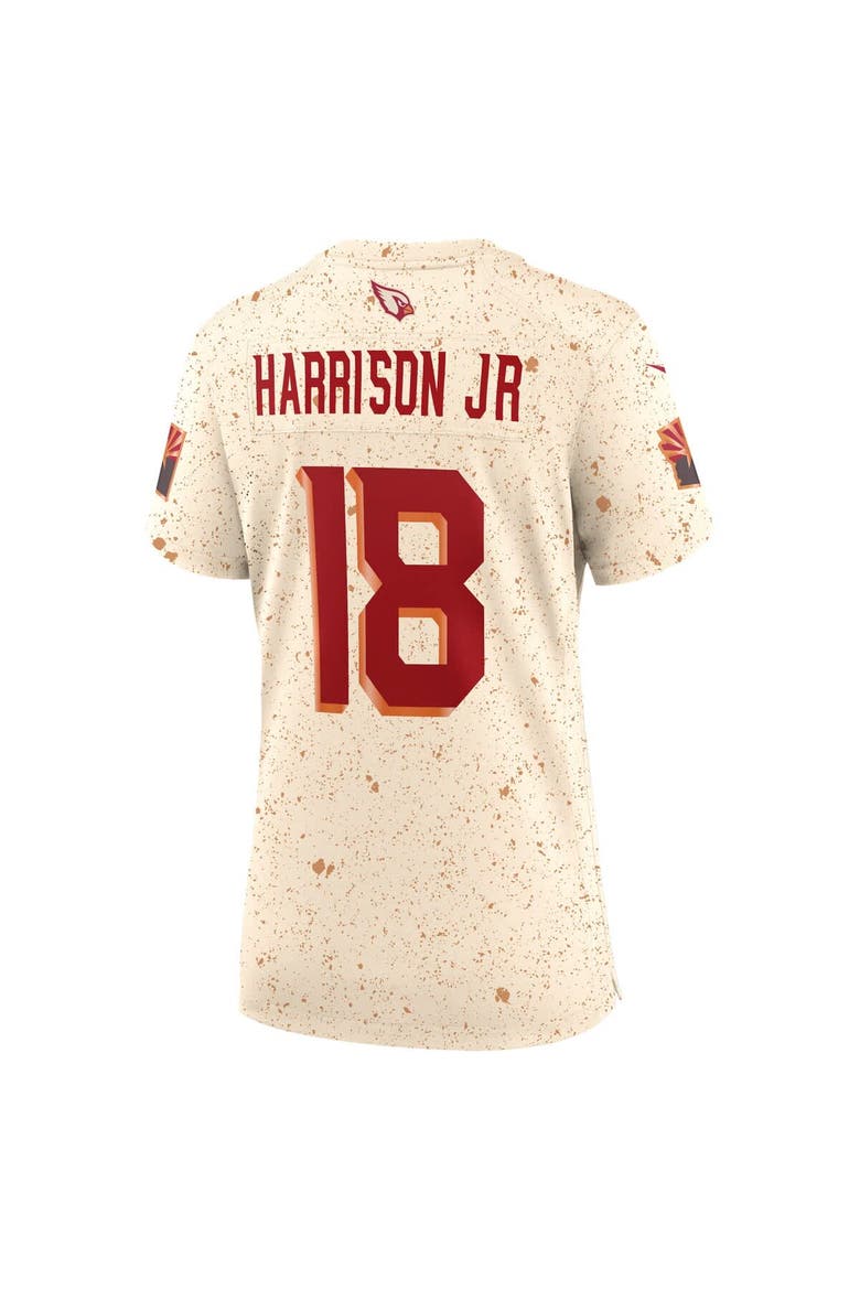 Women's Nike Marvin Harrison Jr. Natural Arizona Cardinals 2025 Rivalries Collection Game Jersey, Alternate, color, Natural