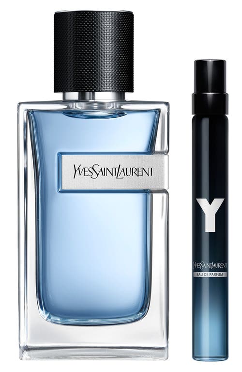 Saint Laurent Yves  Y Eau De Toilette Set In Transparent