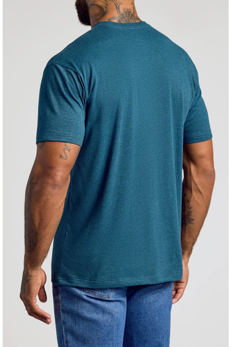 Classic Crewneck T-Shirt, Alternate, color, DARK HEATHER POND