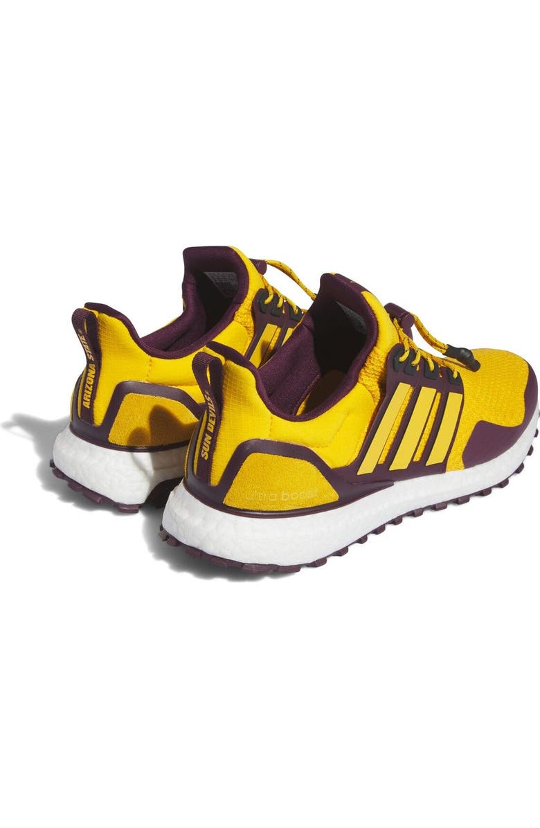 adidas Gold/Maroon Arizona State Sun Devils Ultraboost 1.0 Running Shoe, Alternate, color, Gold